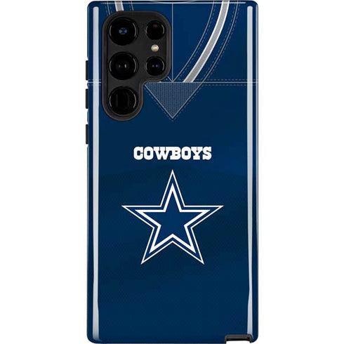 NFL Dallas Cowboys Team Jersey Galaxy S25 Ultra Impact Case